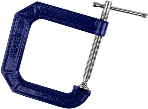 Miniatura 5 de Irwin Quick-Grip 100 Series Abrazadera en C de garganta profunda, 3 pulgadas por 4 1/2 pulgadas