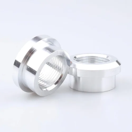 Miniatura 4 de AC PERFORMANCE Aluminio 3/4 NPT Hembra Soldadura en Tapón, 3/4" NPT Conexión para Tanque de Combustible Soldable, Paquete de 2 Weldable Fuel Tank