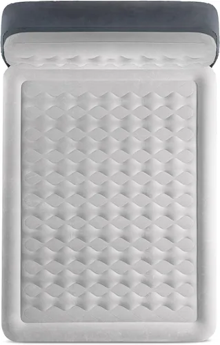 Miniatura 5 de Intex Dura-Beam - Colchón de aire Deluxe tamaño Queen de 18 pulgadas, cama reconfortante con bomba eléctrica integrada y cabecera de apoyo ultra