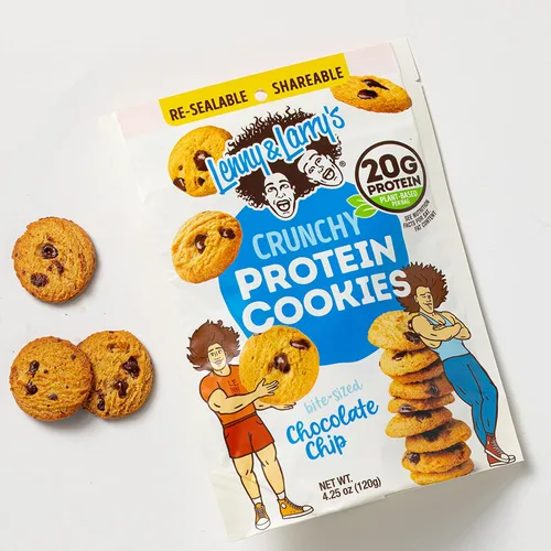 Miniatura 5 de Lenny & Larry's The Complete Cookie Snack Size - Pastel de cumpleaños, horneado suave, 0.31 onzas de proteína vegetal, vegano, sin OMG, galleta de 2