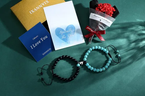Miniatura 4 de XIANNVXI Pulseras para Parejas Pulseras a Juego para Él y Ella Pulseras para Regalos de Pareja