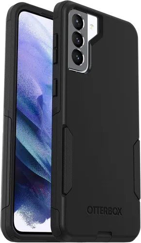 OtterBox Commuter Series - Funda para Samsung Galaxy S21+ 5G (solamente), embalaje no minorista, color negro