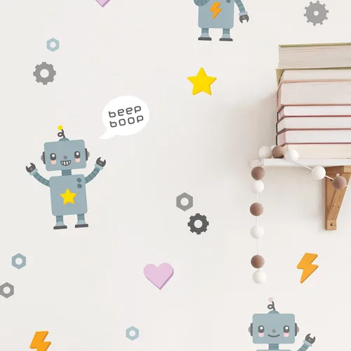 Miniatura 39 de Teddylabels - Las calcomanías del Mar Profundo - Pegatinas de pared fáciles de aplicar y extraíbles: Transforma el dormitorio de tu niño pequeño