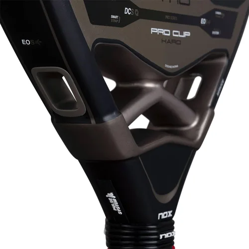 Miniatura 7 de NOX Padel Racket EA10 Ventus 12K Xtrem Carbon Fiber Face with MLD Black Eva Core EOS Tunnel Agility with Custom Grip & Dual Spin Surface.