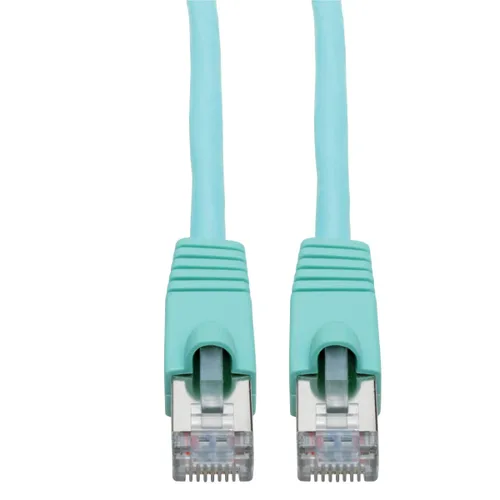 Miniatura 59 de Tripp Lite Cable Ethernet Cat6a 10G, cable de conexión de red STP moldeado sin enganches (RJ45 M/M), negro, 35 pies/34.8 ft, garantía