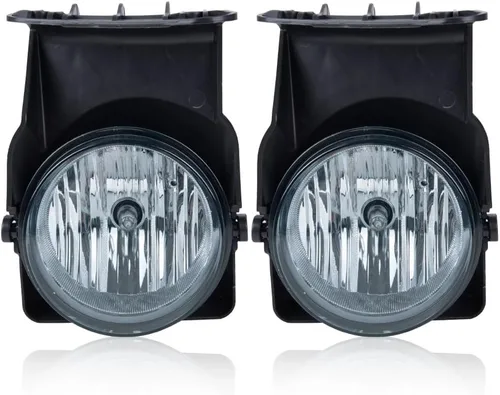 Miniatura 11 de G-PLUS Faros antiniebla con bombillas para el lado del conductor y el pasajero, transparente compatible con Toyota Tundra