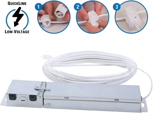 Miniatura 5 de HALO Quicklink - Luz LED de oblea empotrable ultrafina de 4 pulgadas para techo y ducha, paquete de 6 unidades, 605 lúmenes, 5 temperaturas