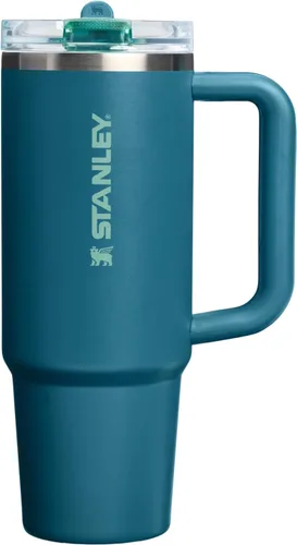 Miniatura 100 de STANLEY Quencher ProTour - Vaso con popote abatible con tapa a prueba de fugas, 14 onzas, popote y asa integrados, compatible con portavasos