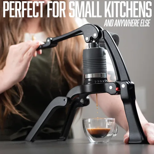 Miniatura 9 de Flair GO: Máquina de espresso portátil, plegable con palanca para espresso de 9BAR en cualquier lugar (Modelo Grounds)