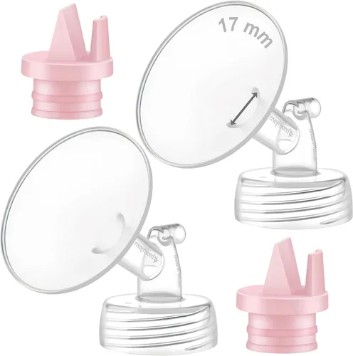 Miniatura 16 de 2X 17 mm Maymom Piezas de bomba de cuello ancho Compatibles con bombas Spectra S1/S2; Incluye bridas de boca ancha; No es una brida original
