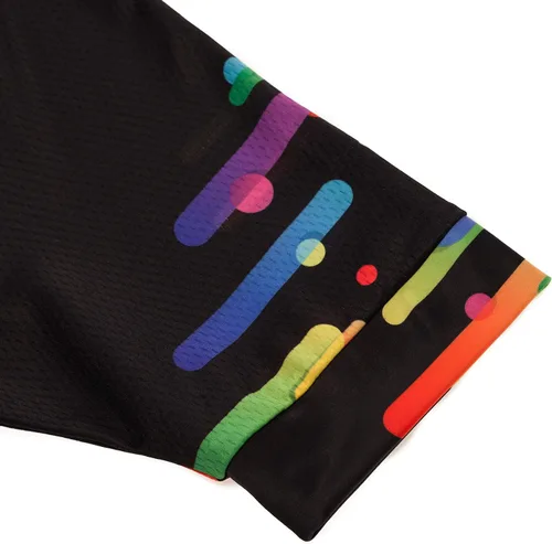Miniatura 87 de Camiseta de ciclismo para mujer, manga corta y pantalones cortos de ciclismo acolchados para verano