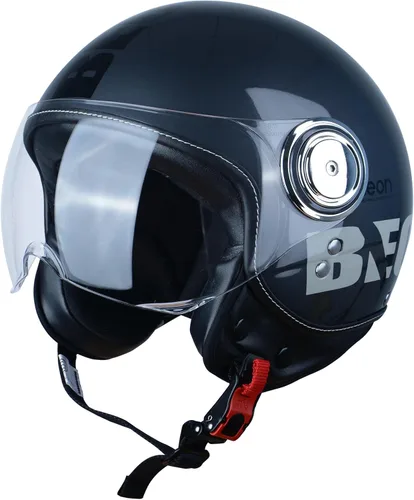 Miniatura 14 de Open Face Motorcycle Helmet for Adults,DOT Approved - Moped Half Vespa Retro Helmet with Anti-Scratch Visor for Men and Women