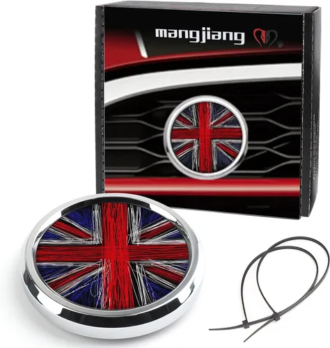 Miniatura 14 de Cubierta cromada para parrilla de parachoques delantero 3D para Mini Cooper One S JCW R50 R52 R53 R55 R56 R60 R61 F54 F55 F56 F57 F60 Hatchback