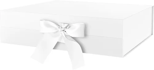 Miniatura 18 de HAPPY POTATO Caja de regalo grande con tapa y cinta, caja de propuesta de padrino, caja de regalo magnética para regalos