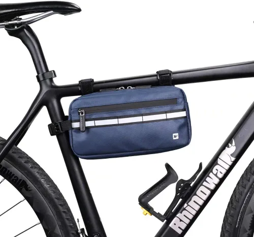 Miniatura 2 de Rhinowalk Bolso de manillar de bicicleta multifunción Bolsa frontal Bolsa de marco de bicicleta Bolsa de hombro impermeable Bolso de cintura