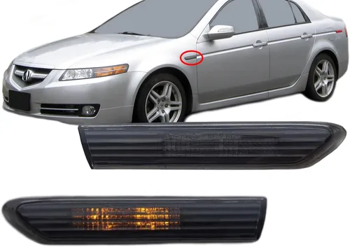APA - Juego de luces LED de repuesto para conductor y pasajero Acura TL 2004-2008, parte delantera Par Acura TL 2004-2008