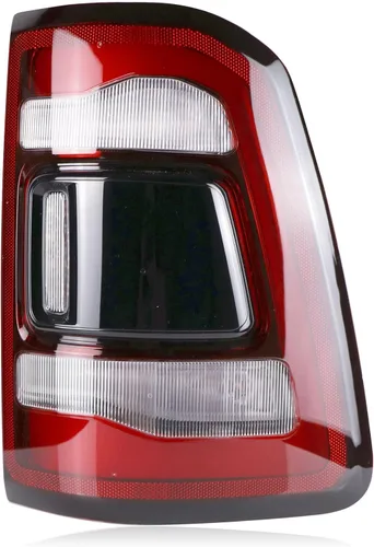 Lochnchn Conjunto de Luces Traseras LED Sin Punto Ciego Compatible con Ram 1500 2019 2020 2021 2022 Lado Derecho del Pasajero Luces Traseras Luz de