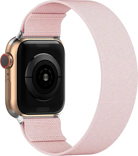 Miniatura 8 de Correas elásticas Solo Loop compatibles con Apple Watch de 38mm 40mm 41mm, trenzadas, de nailon, para mujeres y hombres, para iWatch Series