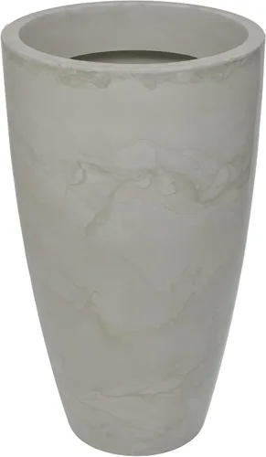 Miniatura 19 de ECOBO - Maceta redonda ecológica de 23.6 pulgadas Vicenza para uso en interiores y exteriores, duradera, versátil y ligera, diseñada por artesanos