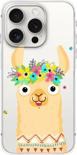 Miniatura 5 de Blingy's Funda para iPhone 15 Pro Max, funda protectora transparente de TPU suave de TPU transparente de 6.7 pulgadas (estilo abeja)