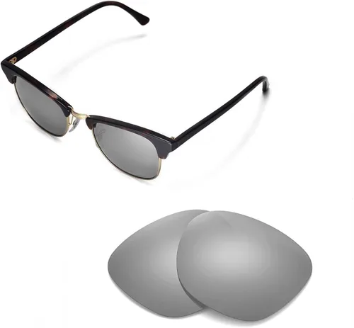 Miniatura 3 de Walleva Replacement Lenses for Ray-Ban Clubmaster RB3016 51mm- Multiple Options