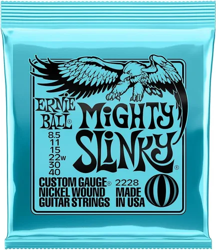 Miniatura 11 de Ernie Ball Regular Slinky - Cuerdas de guitarra eléctrica de níquel enrollado, 6 unidades, calibre 10-46 Regular (38-56)