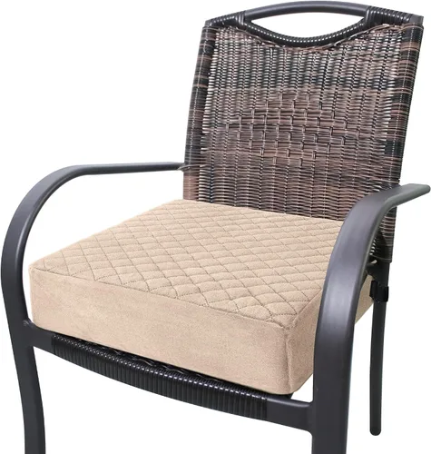 Miniatura 11 de Cojín elevado para adultos, 16 x 16 x 4.5 pulgadas, cojín de asiento de firmeza media para el hogar, oficina, silla de ruedas, automóvil, funda
