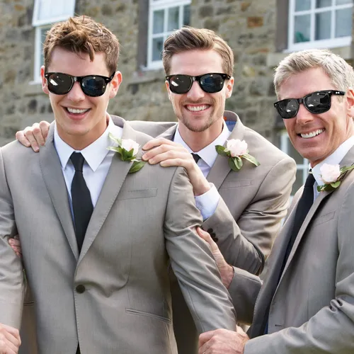 Miniatura 3 de Bachelor Sunglasses Bachelor Party Supplies for Groom Best Man Groomsmen