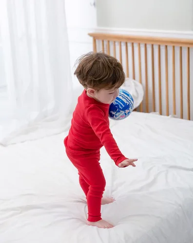 Miniatura 5 de AVAUMA - Pijama para niños y niñas de algodón básico para uso diario