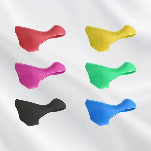 Miniatura 5 de Palancas de freno de bicicleta, capó compatible con Shima no Ultegra ST-R7000 ST-R8000 Soporte de palanca de freno de silicona, funda protectora