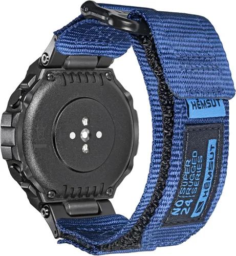 Miniatura 11 de SMITHA Correas de reloj compatibles con Amazfit T-Rex, T-Rex PRO, T-Rex 2, T-Rex 3 o T-Rex 3 PRO (1.890 in)/(1.732 in), T-Rex Ultra 1/2, correa Gris