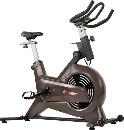 Miniatura 2 de EFITMENT Exercise Bike for Home, Magnetic Indoor Cycling Bike for Cardio Workout Gris