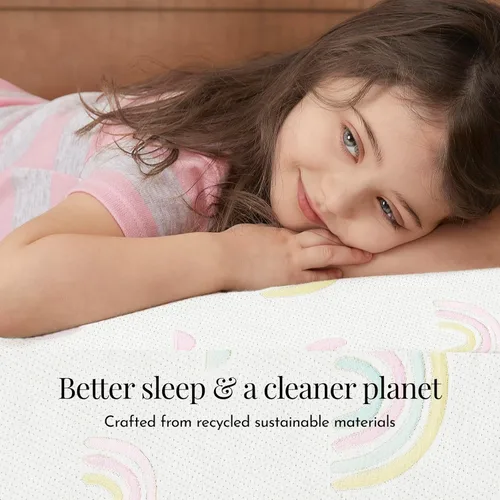 Miniatura 7 de Dream On Me Over The Rainbow - Colchón para cuna y niño pequeño, certificado Greenguard Gold y BSA, con funda extraíble resistente al agua