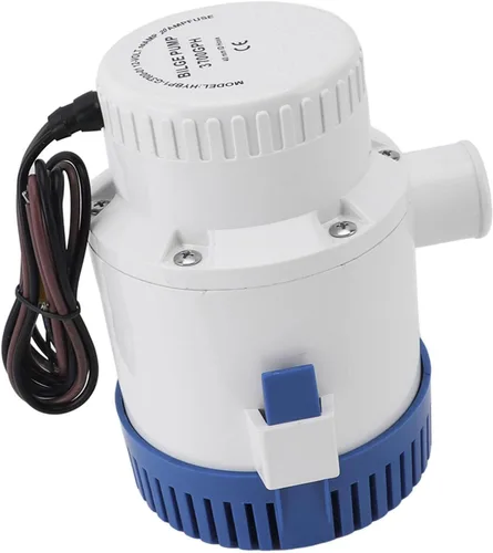 Miniatura 2 de Bomba de sentina de 12 V y 24 V, bomba de sentina eléctrica de fontanería marina de 3700 GPH, bomba de sentina eléctrica marina, prevención