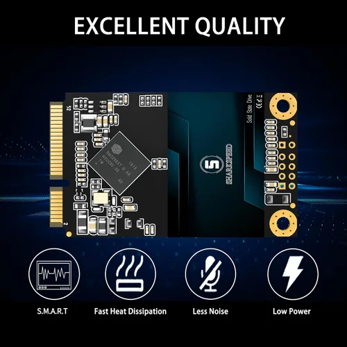 Miniatura 2 de SSD mSATA 32GB SATA 3 Unidad interna de estado sólido para computadora portátil de escritorio