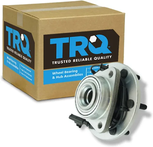 Miniatura 57 de TRQ Cojinete de rueda delantera y conjunto de cubo con sensor ABS compatible con Toyota Sequoia 2008-2022 Tundra 2007-2021