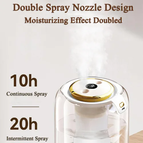 Humidificador frío de 7 colores: un humidificador de habitación y humidificador de escritorio personal USB, ideal para habitaciones de bebé,