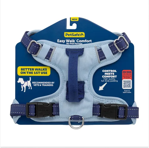 Miniatura 15 de PetSafe Easy Walk Comfort Arnés para Perro Anti-tirones - Mejor Arnés de Entrenamiento para Caminar - Diseño Acolchado de Cuerpo Completo - Tela
