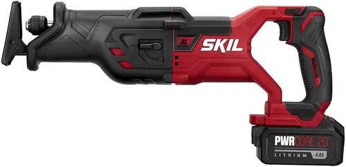 Miniatura 9 de SKIL PWR CORE 20 - Kit de sierra rectificadora sin escobillas de 20 V con batería de 4.0 Ah, cargador PWR JUMP y adaptador USB PWRAssist - RS5884-1A