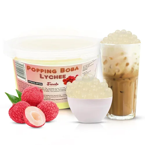 Miniatura 20 de Popping Bursting Boba Juice Ball - Blue Bubble Gum Flavor FPB026