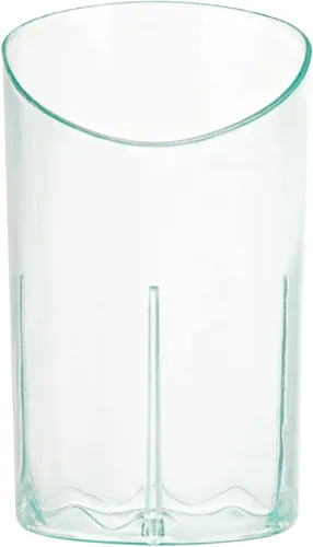 Miniatura 11 de Restaurantware Vasos de chupito de 3 onzas, 100 vasos de chupito redondos, con acabado Seagreen, vasos de chupito de plástico desechables para Verde