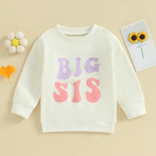 Miniatura 3 de Big BrotherSister Little BrotherSister Matching Outfits Infant Toddler Baby Girl Boy Sweatshirt RomperShirt Top