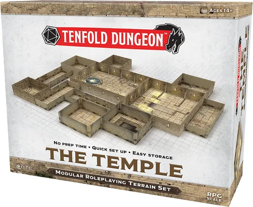 Miniatura 5 de Gale Force Nine Tenfold Dungeon: The Castle - Juego modular de terreno de juego de rol y 5e RPG Adventure, multicolor (GF9TFD01)