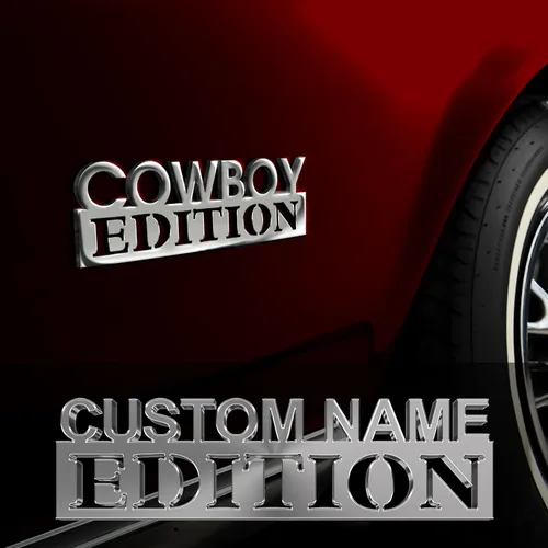 Miniatura 2 de Emblema de coche personalizado para amantes de los coches, regalos personalizados para vehículos, señal de carrera, letras para camiones, emblemas