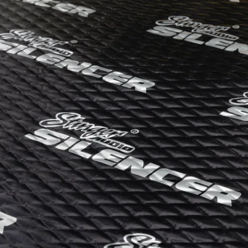 Miniatura 4 de Stinger Material Silenciador de Audio para Automóvil Insonorizante, Amortiguador de Ruido Automotriz, Alfombrilla de Butilo de Aluminio, 80 mil 18