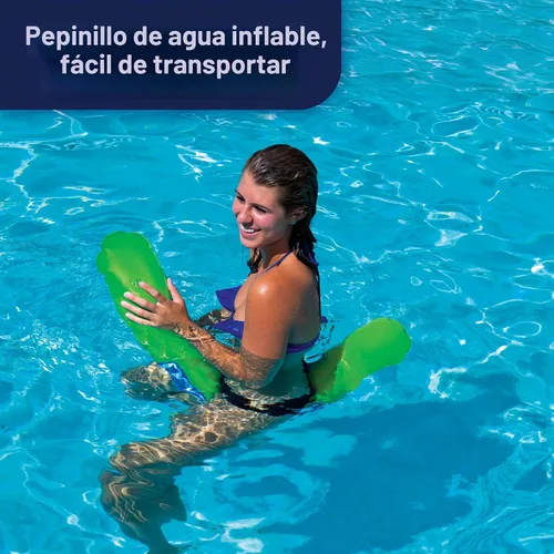 Miniatura 3 de WOW Sports - Fideos inflables de piscina con pepinillos de agua - Perfecto para piscinas, natación y flotación - Dispositivo de flotación