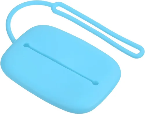 PATIKIL Bolsa de almacenamiento de silicona, mini bolsa organizadora de llaves con cordón para llaves, auriculares, tarjeta de cable de datos
