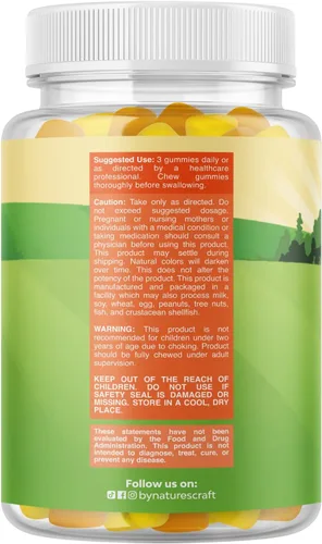 Miniatura 9 de Gomitas de DHA Omega 3 para Niños - Ácidos Grasos Omega 3 6 9 para el Cerebro, Fortaleza Inmunológica y Visión - DHA Nutricional para Niños para un