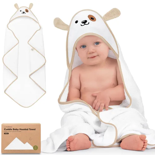 Miniatura 27 de KeaBabies Toalla de bebé con capucha para recién nacido, viscosa derivada de bambú, toallas de baño grandes con capucha para niños, niñas, niños