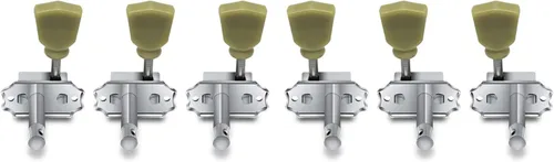 Miniatura 9 de Clavijas de afinación de cuerdas de guitarra vintage, máquinas de afinación, máquinas de afinación, cabezales afinadores compatibles con Les Paul LP